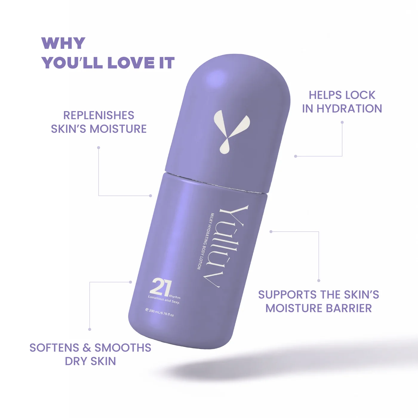 Rhythm 21 Milky Hydrating Body Lotion